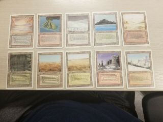 Revised Dual Land Set (1 of each,  10 in total) 2