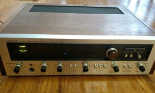 Vintage Pioneer Sx - 2500 Stereo Receiver Unit Silverface