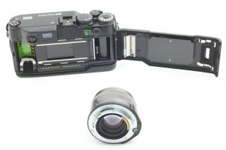 Rare NEAR Contax G2 Black Rangefinder w/ Planar black 45mm from JAPAN B70 12