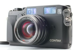 Rare Near Contax G2 Black Rangefinder W/ Planar Black 45mm From Japan B70