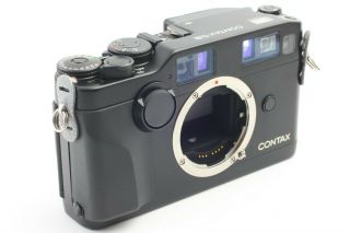 Rare NEAR Contax G2 Black Rangefinder w/ Planar black 45mm from JAPAN B70 3