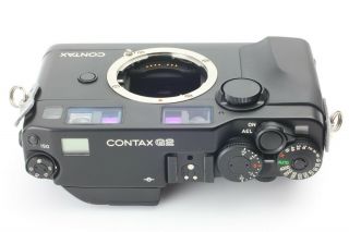 Rare NEAR Contax G2 Black Rangefinder w/ Planar black 45mm from JAPAN B70 9