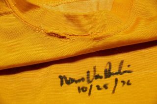 Vintage 1950s Norm Van Brocklin Autographed Los Angeles Rams Game Worn Jersey 9