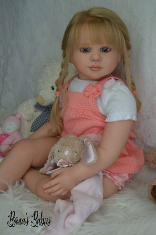 Ready To Ship Reborn Toddler Doll Baby Girl Samira By Conny Burke Sole 63/550