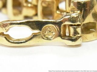 8ctw White Diamond Bracelet 14k Gold Ladies Vintage Tennis 6.  75in Long 7