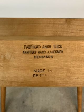 Hans Wegner AT - 312 Danish Teak Dining Table mid century 5