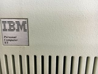 Vintage IBM XT PC,  Model 5160 w/640kb RAM and IBM 5151 Monitor ONLY 2