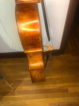 Antique old cello made by Emil Baltensperger 1906 4