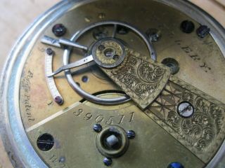 Old Pocket Watch American Watch Co.  William Ellery 8