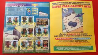 Vintage Panini WORLD CUP France 1998 FOOTBALL STICKER ALBUM 90 Complete 4