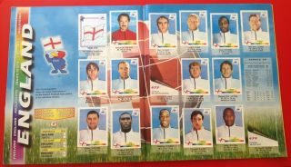 Vintage Panini WORLD CUP France 1998 FOOTBALL STICKER ALBUM 90 Complete 5