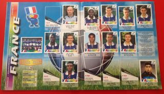 Vintage Panini WORLD CUP France 1998 FOOTBALL STICKER ALBUM 90 Complete 8