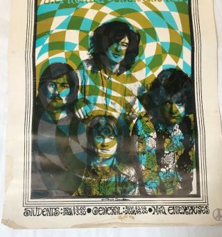 Led Zeppelin & Lee Michaels - 1969 UC Irvine CONCERT POSTER - RARE 3
