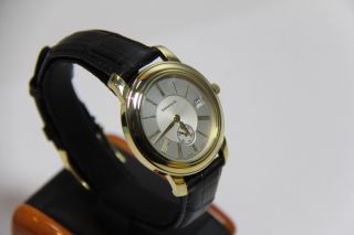 TIFFANY & CO.  MARK ROUND (RARE) SOLID 18K GOLD DATE MENS GENT.  WATCH RET.  $4300 3