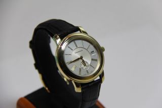 TIFFANY & CO.  MARK ROUND (RARE) SOLID 18K GOLD DATE MENS GENT.  WATCH RET.  $4300 4