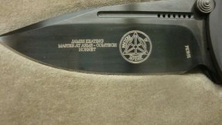 MASTERS OF DEFENSE KNIFE SET THIS IS A RARE FIND ALL IN CASE 9