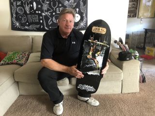 Dave Andrecht Skateboard Legends Rare Skateboard Deck Vintage Shape Updated