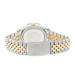 Rolex Datejust Auto 36mm Steel Yellow Gold Mens Jubilee Bracelet Watch 16013 5