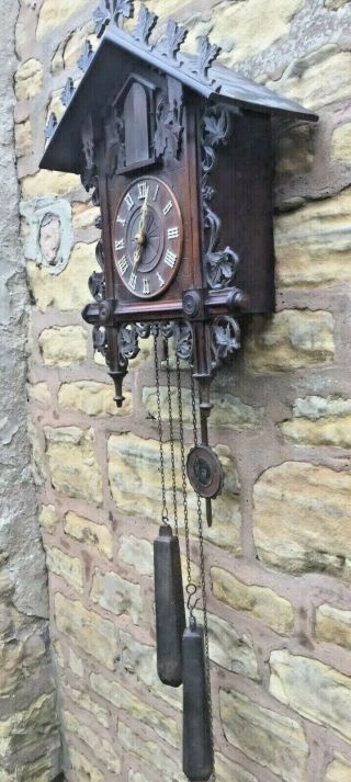 Antique Black Forest “Trumpeter” Cuckoo Clock 4