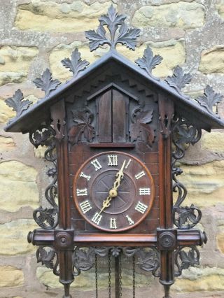 Antique Black Forest “Trumpeter” Cuckoo Clock 5
