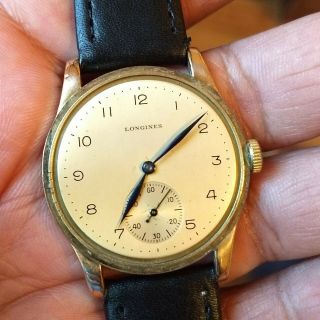 Vintage Longines Calatrava Style Wristwatch.  Cal.  12.  68z. 4