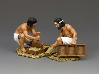 King & Country Ancient Egypt Ae068 The Mud Brick Molders Mib