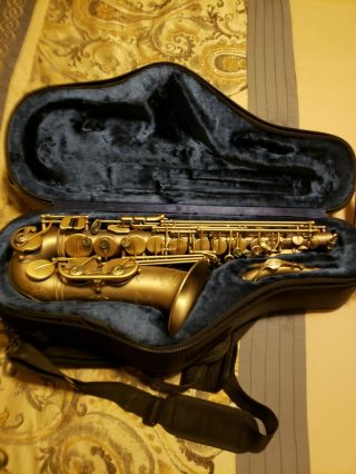 P Mauriat PMXA 67R Alto Saxophone Dark Vintage - With kit Great Shape 7