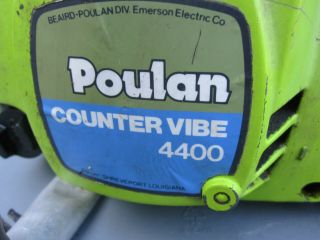Vintage Poulan 4400 Couter Viberation 20 In Bar