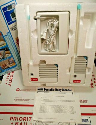 Rare Toy Story VINTAGE 1990 Playskool Portable Baby Monitor 5590 Receiver Woody 5
