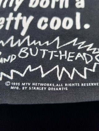 Vintage MTV 1995 Beavis And Butthead Punks Shirt 7