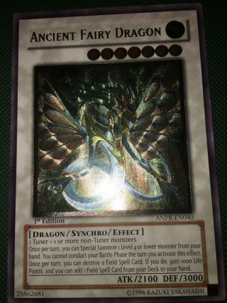 Ancient Fairy Dragon Anpr - En040 Ultimate Rare 1st Edition Near