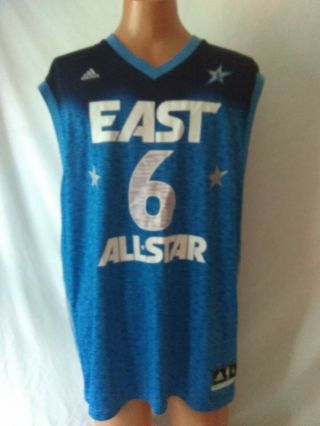 Lebron James 2012 Nba All Star Game Jersey Men Xl Adidas Vtg King 6 East Rare