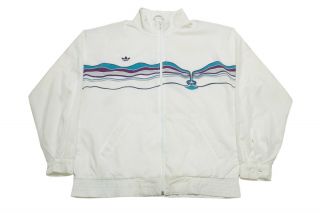 Vintage Ivan Lendl Adidastennis 80s Jacket Tracksuit Top Size Xl West Germany