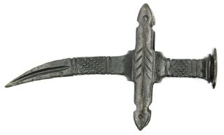 Ancient Rare Viking European Medieval Iron Battle Axe Beak 12 - 14 AD 5