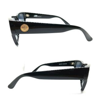 Gianni Versace Mod.  372 Col.  852 BK Vintage Sonnennrille / Sunglasses Migos Medusa 5