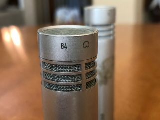 2 Neumann KM84 Vintage Condenser Microphones - Consecutive Serial Numbers 3