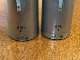 2 Neumann KM84 Vintage Condenser Microphones - Consecutive Serial Numbers 4