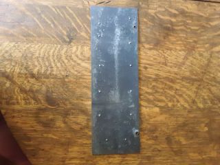 Antique 1911 wisconsin license plate 2