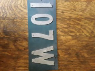 Antique 1911 wisconsin license plate 4