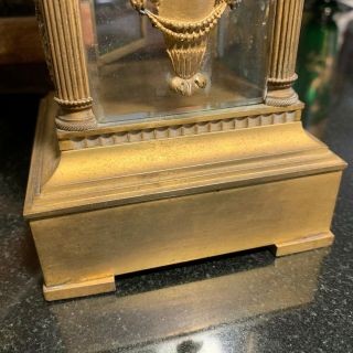c.  1820 French Restauration Gold Gilt Medici Style Ormolu Mantle Urns or Vases 7