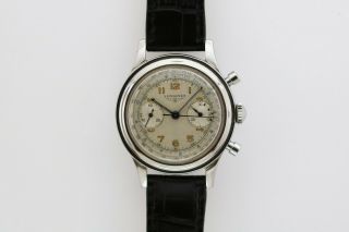 Longines Vintage Mechanical Chronograph Watch 30 CH Circa 1950s 10