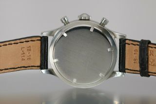 Longines Vintage Mechanical Chronograph Watch 30 CH Circa 1950s 3
