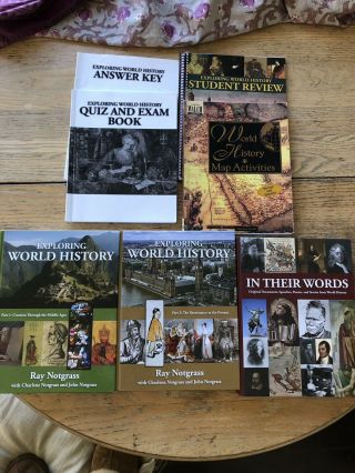 My Father ' s World Ancient History and Literature 9th grade Homeschool curriculum 12
