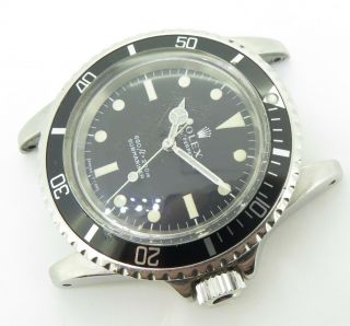 Rare Vintage 1978 Rolex Submariner 5513 Serif Dial Steel Watch cal 1520 $1 N/RES 2