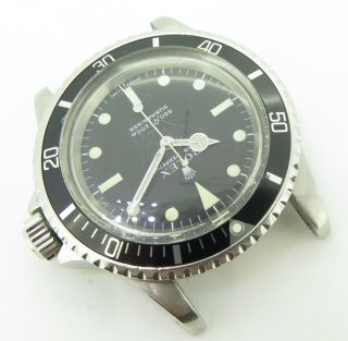 Rare Vintage 1978 Rolex Submariner 5513 Serif Dial Steel Watch cal 1520 $1 N/RES 3