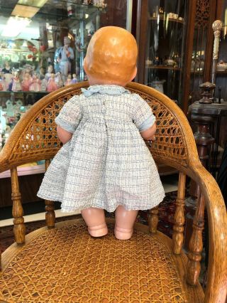 Extremely Rare Antique 14” Lenci Prosperity Baby Doll From 1933 8