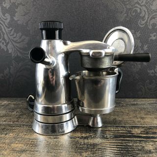 Vintage Salton Vesuviana Italian Espresso Maker Electric Coffee Atomic - Era Ex - 3