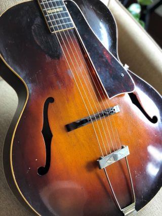 1946 Gibson L - 50 archtop vintage war era spruce top blues guitar 3