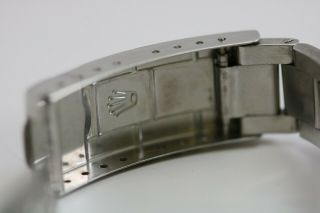 Rolex Explorer II 16550 Black Dial Stainless Steel Vintage Watch 1980s 8 Million 12