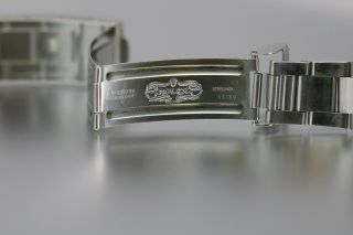 Rolex Explorer II 16550 Black Dial Stainless Steel Vintage Watch 1980s 8 Million 9